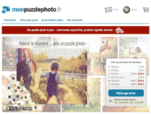 Tablet Screenshot of monpuzzlephoto.fr